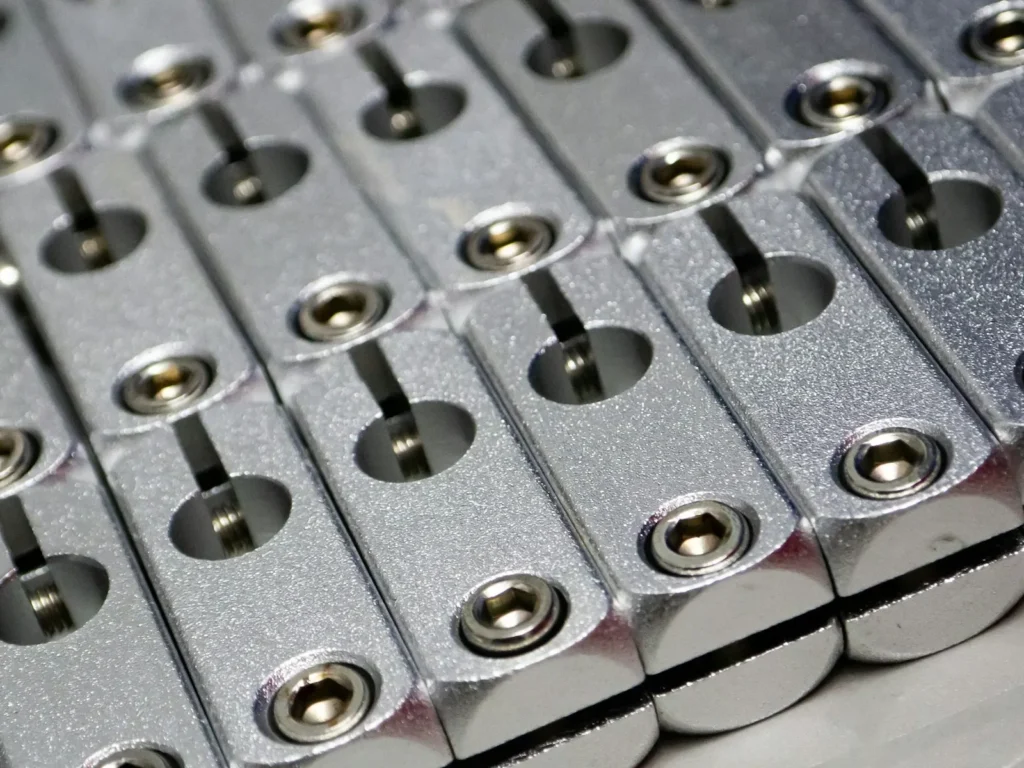 A close up of a bunch of batteries
